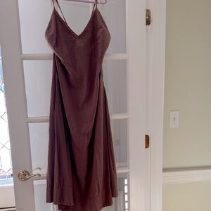 Beautiful Free People antique oak/taupe Women's Dress. 20” pit - pit. 37”length